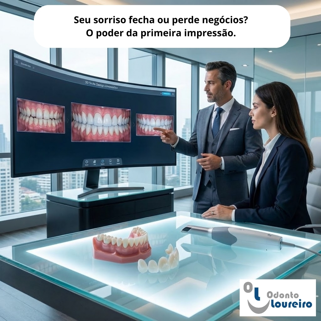 O Poder da Primeira Impressão: Por Que Executivos do Centro do RJ Estão Investindo em Lentes de Contato Dental