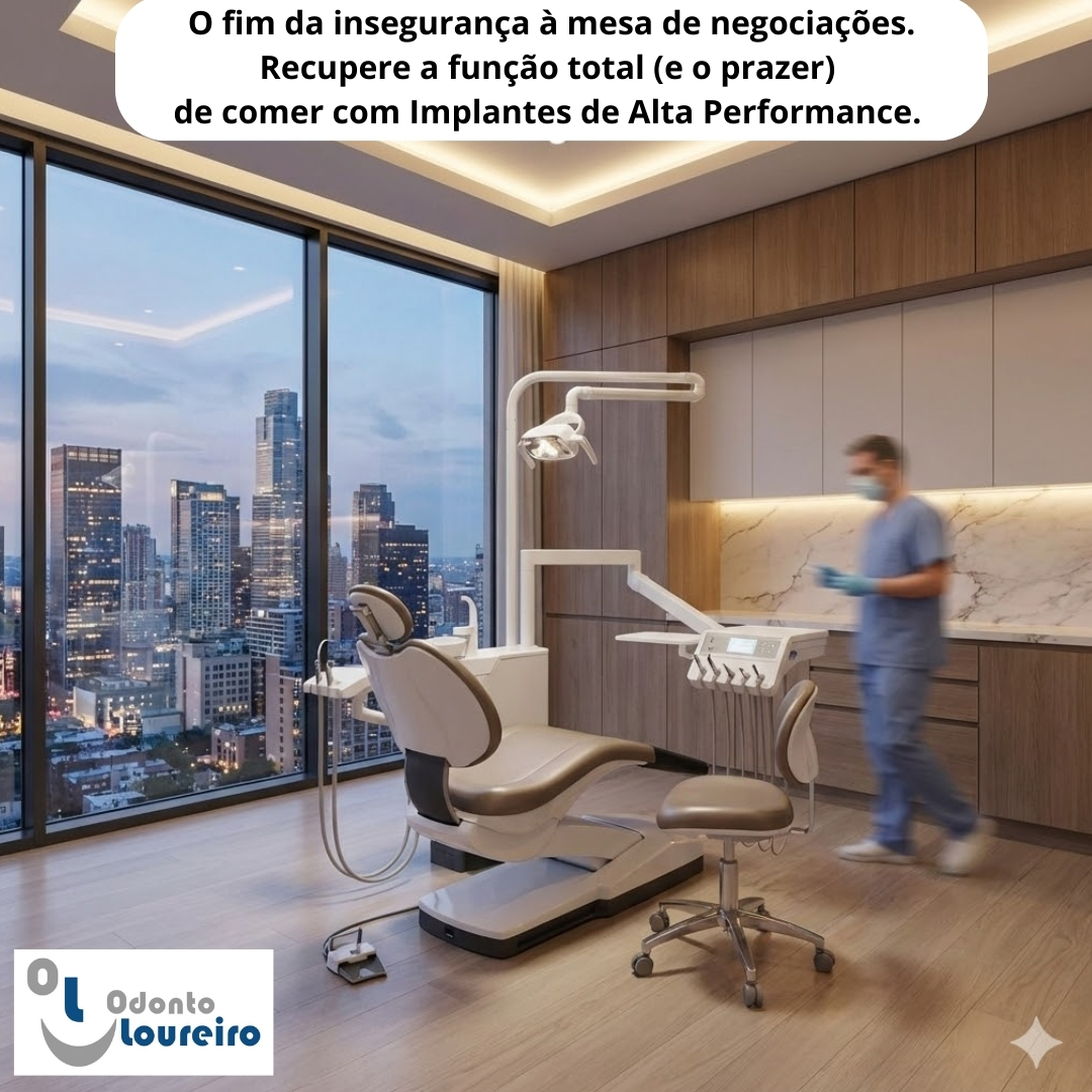 O Fim da Insegurança à Mesa de Negociações: Por Que Implantes de Alta Performance São a Única Solução para o Executivo