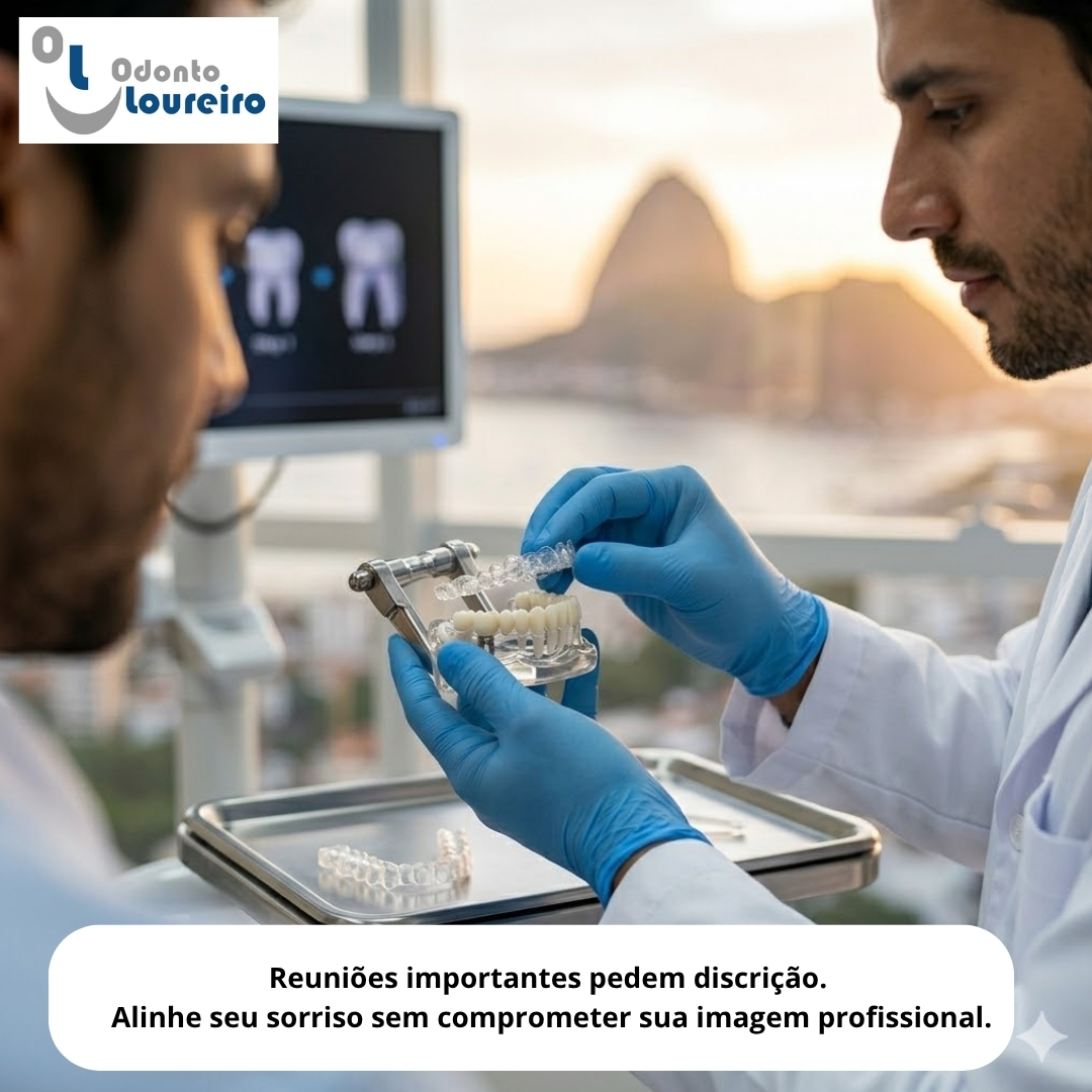 Sorriso de Liderança: Por que o Invisalign é a Escolha de Executivos no Centro do Rio