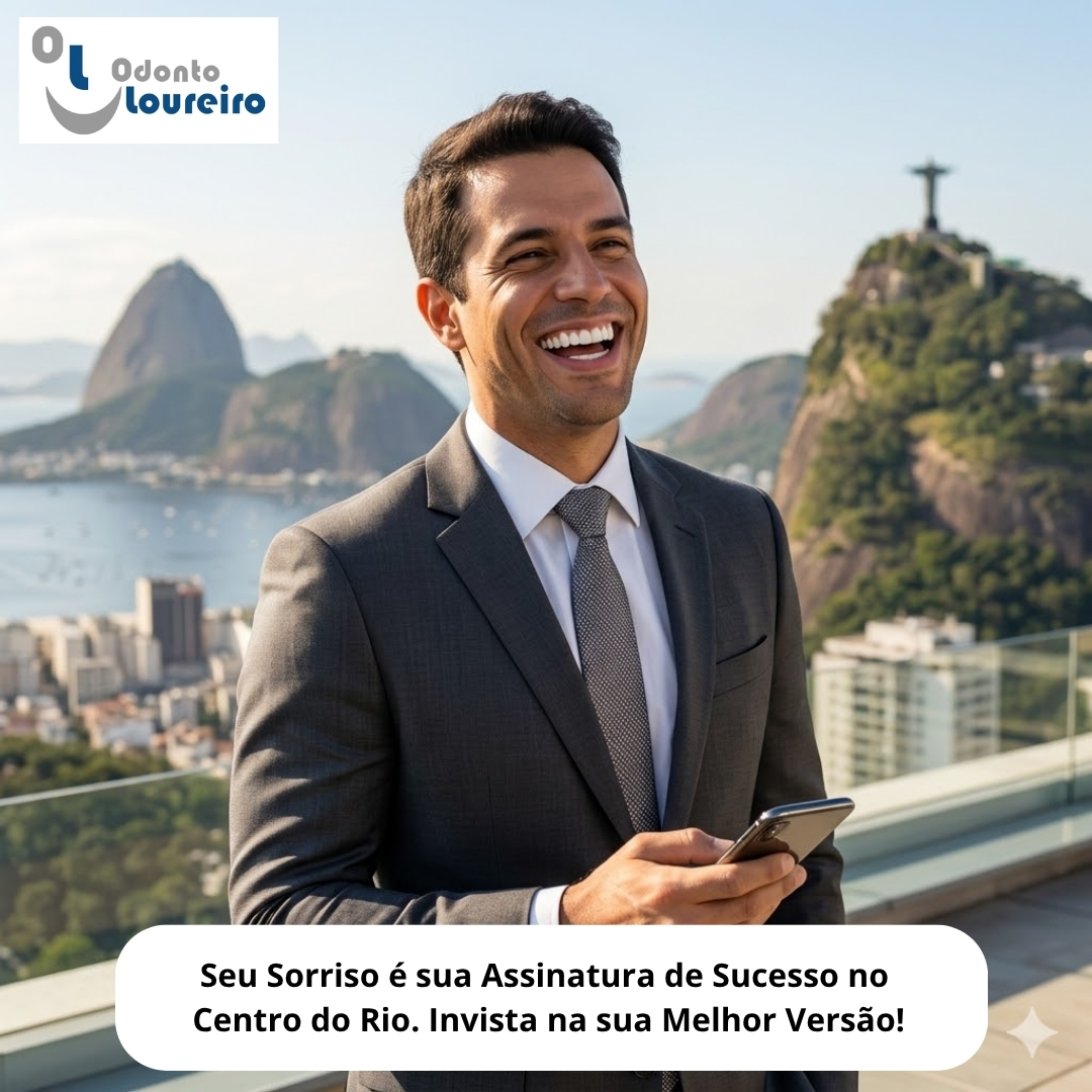 Seu Sorriso é sua Assinatura de Sucesso: Odontologia de Alta Performance para Executivos no Centro do Rio