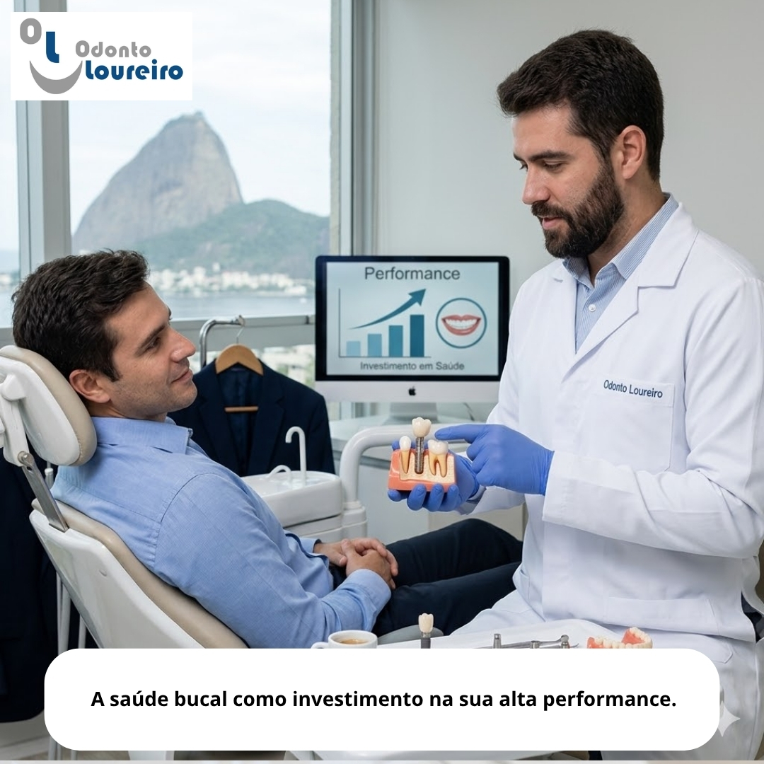 A Saúde Bucal como Ativo de Performance para o Executivo de Alto Nível