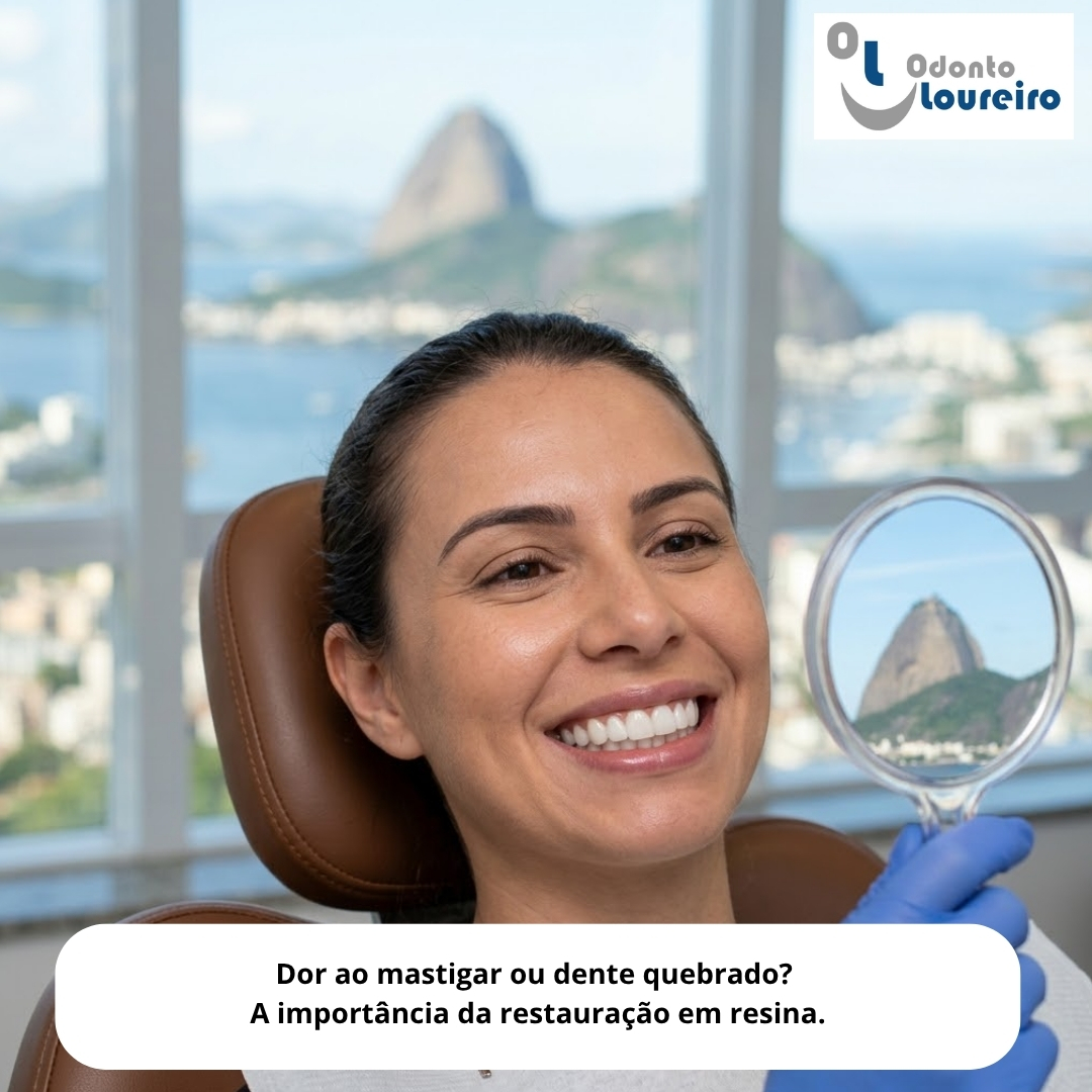 Restauração de Resina Composta e Cáries Ocultas: Proteção Intraoral e Função no Centro do Rio